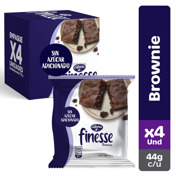 BROWNIE 44G FINESSE FOUR PACK